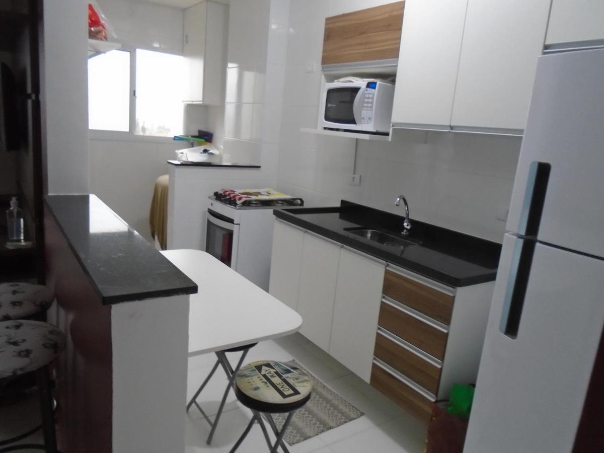 Apartamento Em Mongagua, Frente Ao Mar 外观 照片