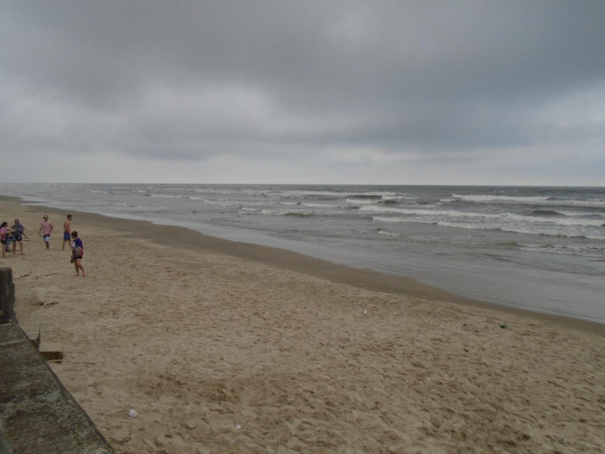 Apartamento Em Mongagua, Frente Ao Mar 外观 照片