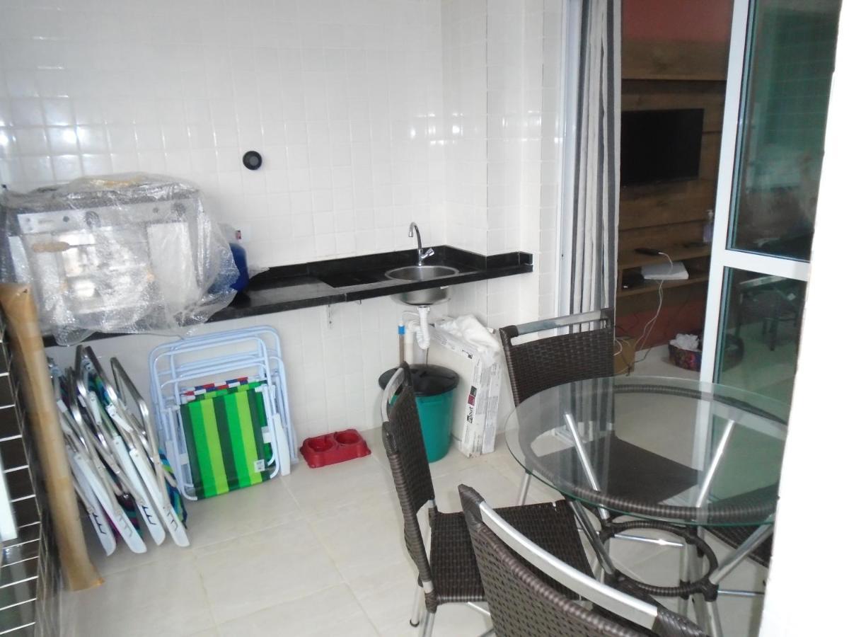 Apartamento Em Mongagua, Frente Ao Mar 外观 照片