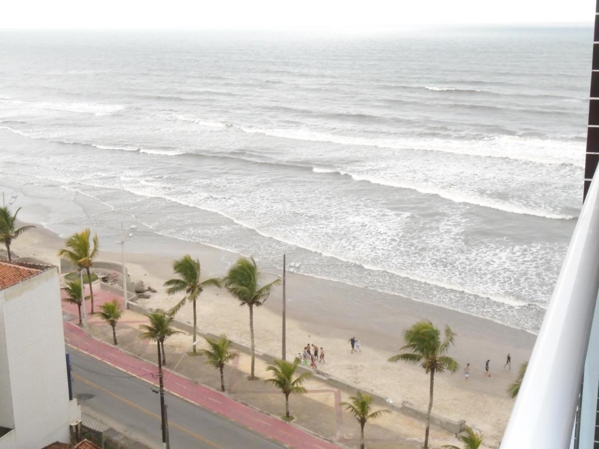 Apartamento Em Mongagua, Frente Ao Mar 外观 照片