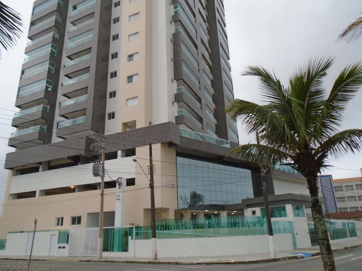 Apartamento Em Mongagua, Frente Ao Mar 外观 照片